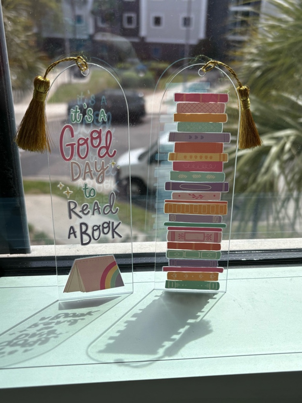 Set of 2 Handmade Bookish Bookmarks